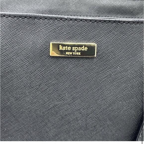 Kate Spade Authenticated Dally Laurel Way Shoulder Bag Leather Black WKRU4094 - Picture 10 of 14